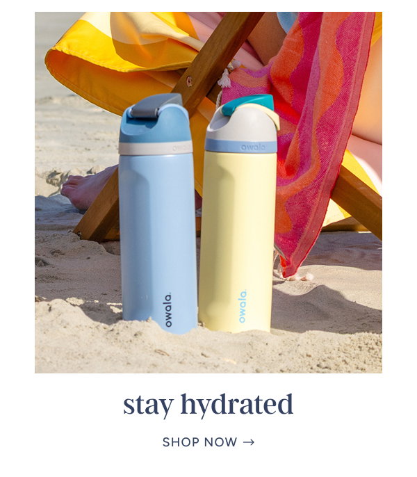 stay hydrated