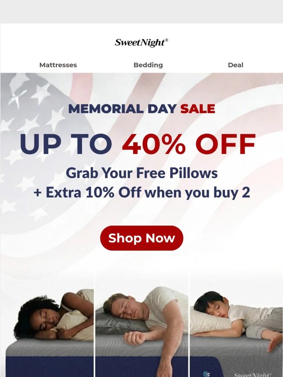 Up to 40% Off + Extra 10% Off When You Buy 2