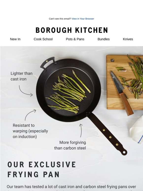 We made a frying pan!