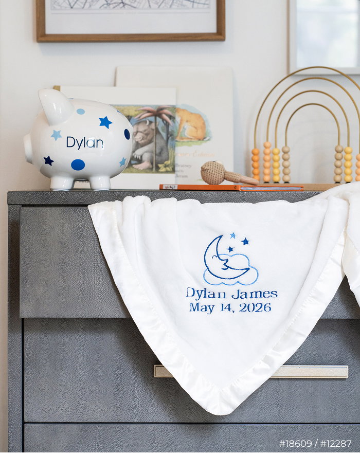 Final Day! 50% Off Personalized Wedding & Baby Gifts