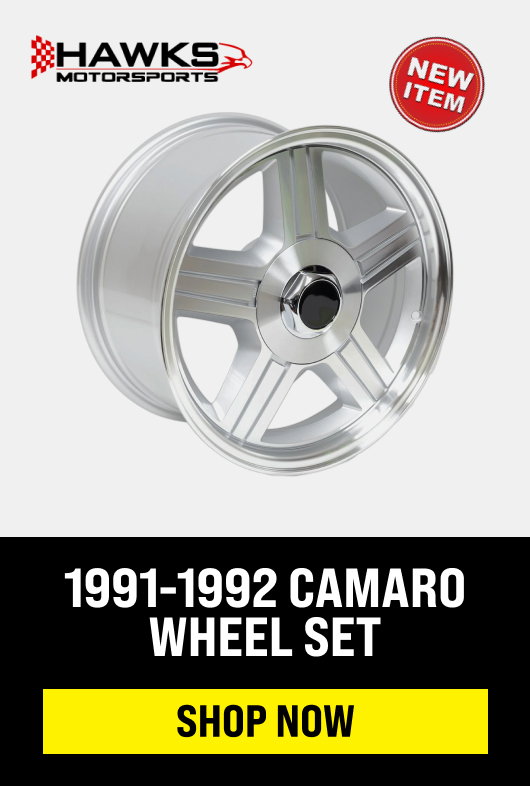 1991-1992 Camaro Wheel Set
