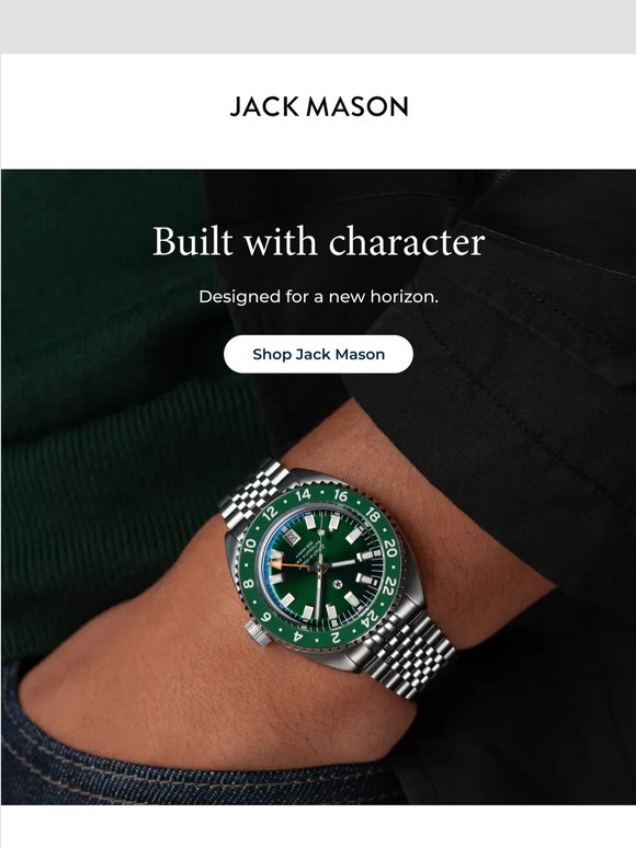 For The Man He’s Becoming
