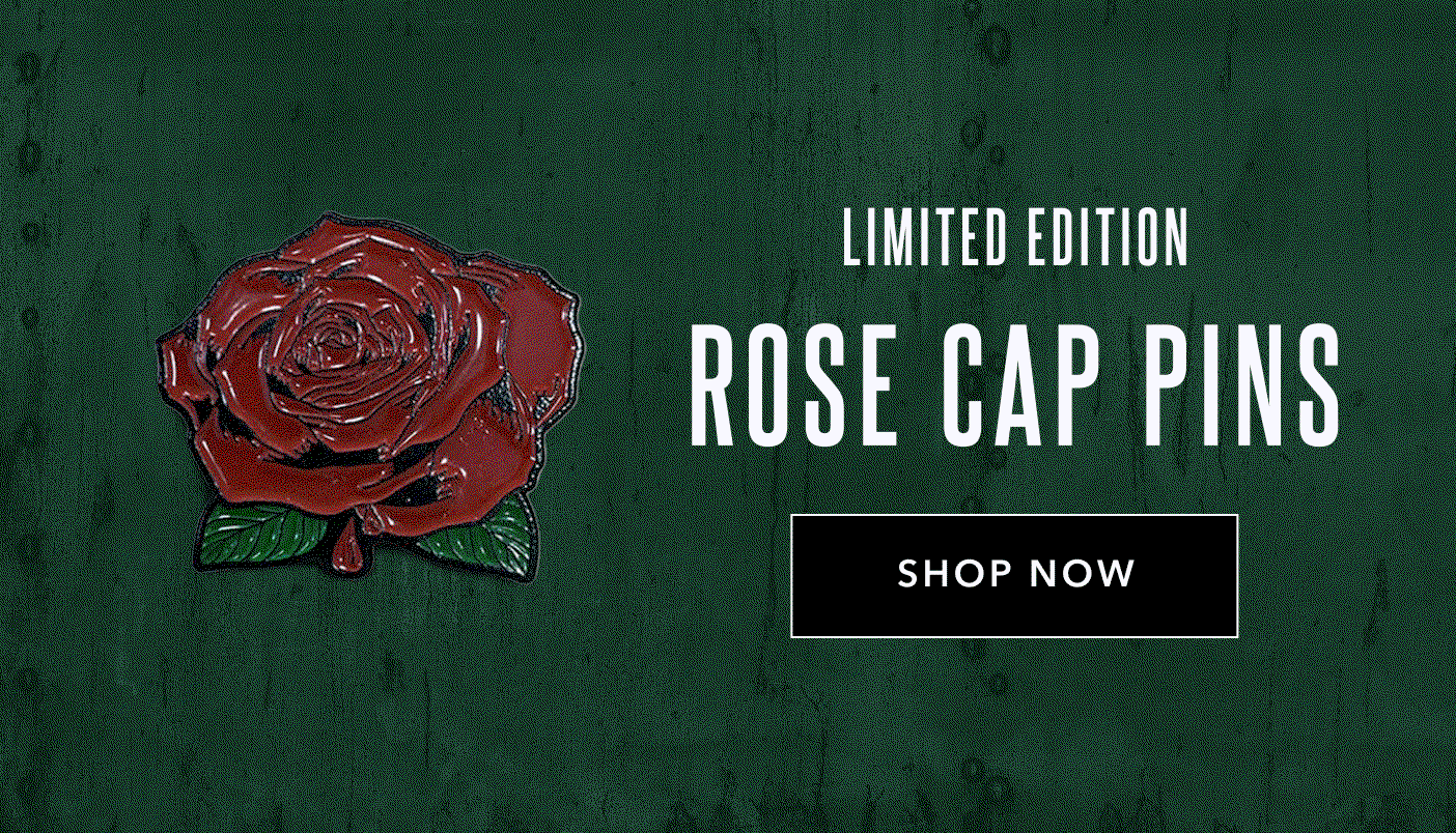 Limited Edition Rose Cap Pins Shop Now