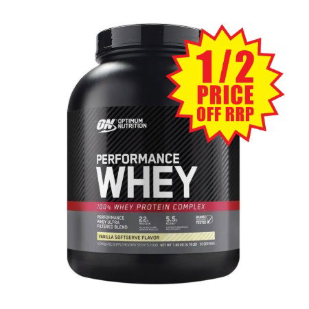 Optimum Nutrition Performance Whey Vanilla 1.90kg