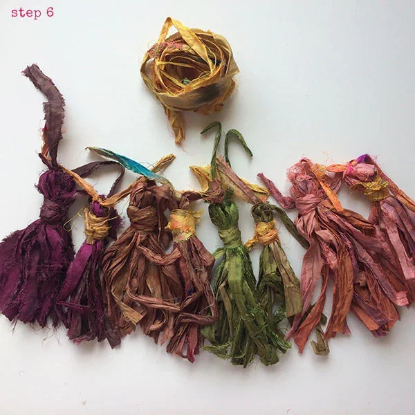 DIY tassel garland tutorial