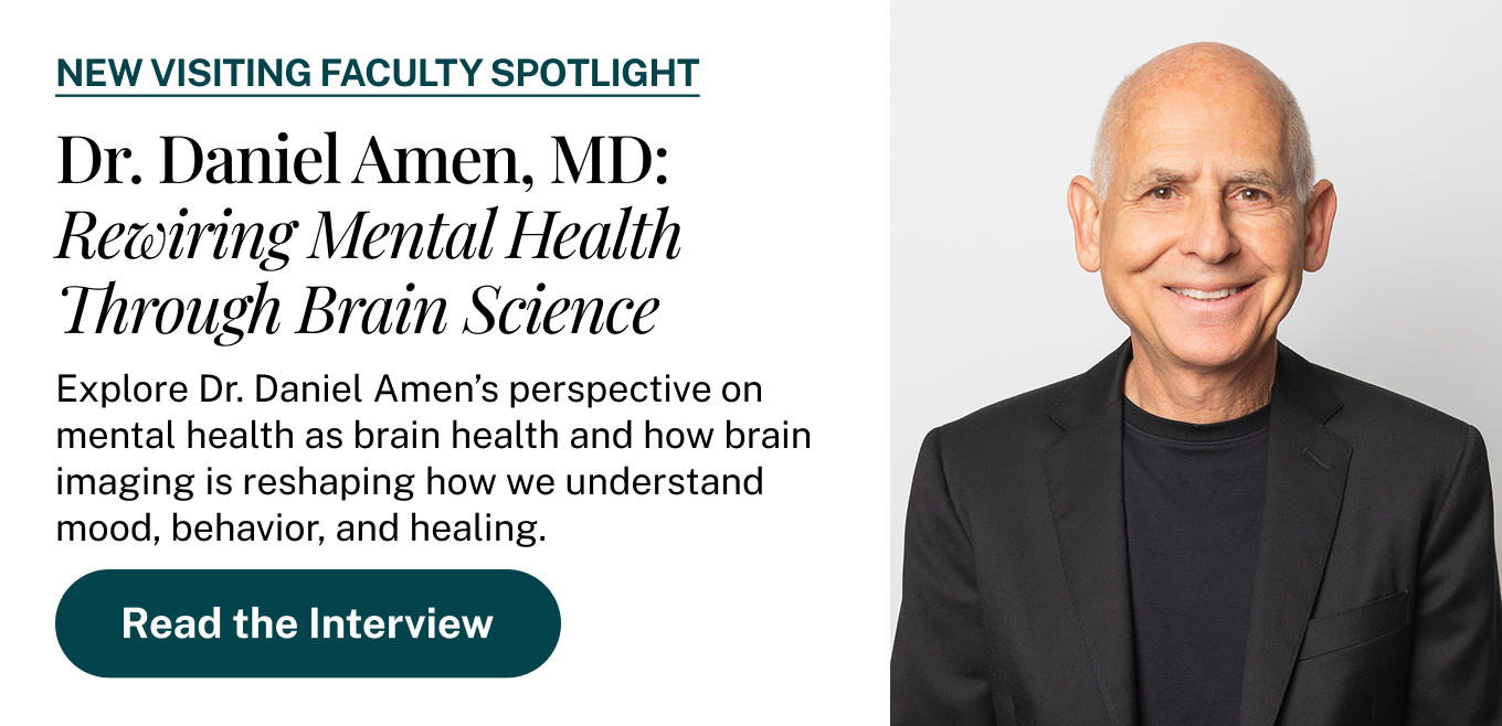 Dr. Daniel Amen, MD: Rewiring Mental Health Through Brain Science