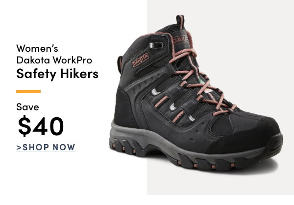 Women's Dakota WorkPro Safety Hikers Save $40