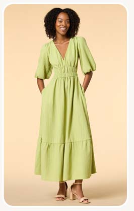 Shop Kiwi Kiss Maxi Dress