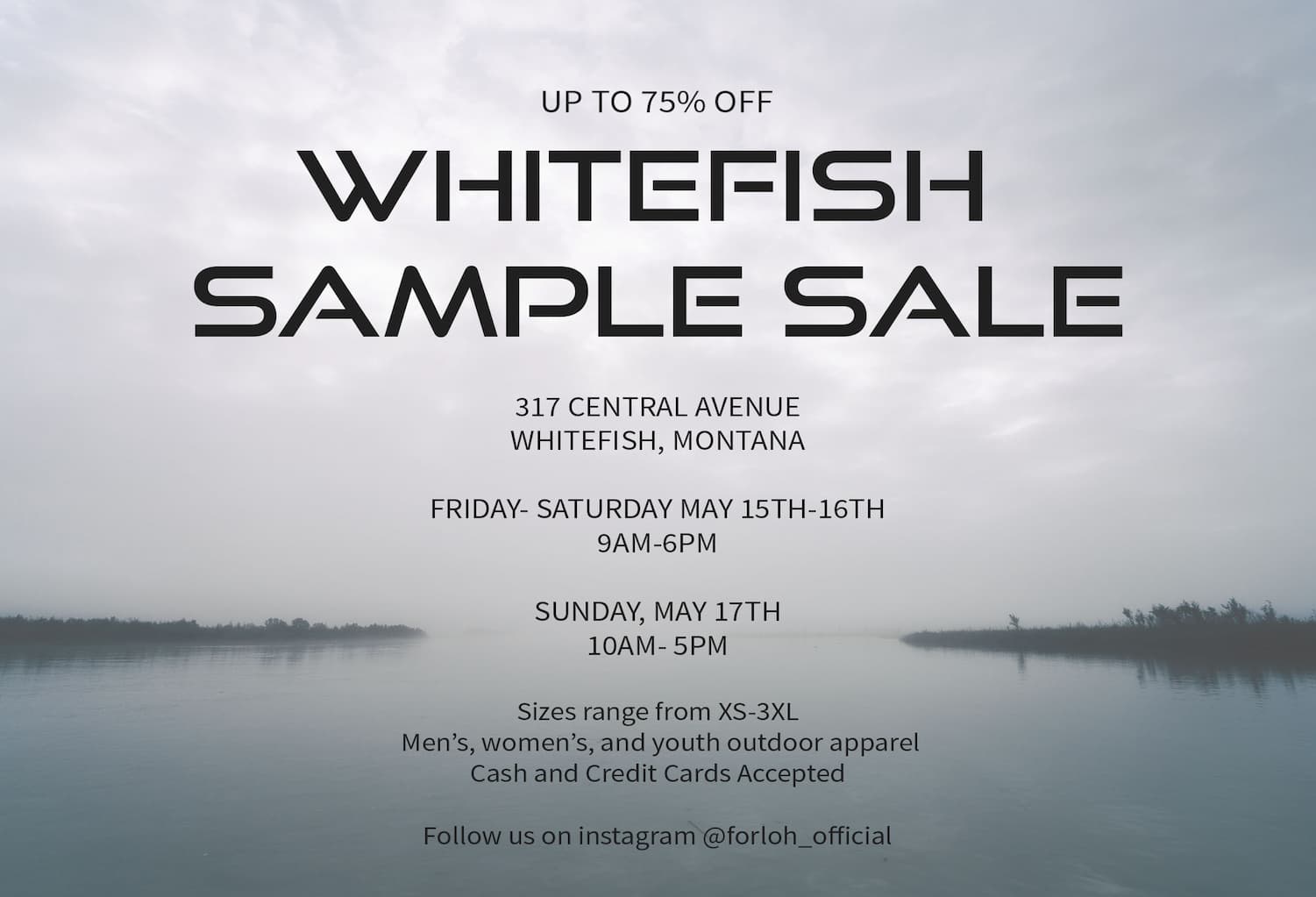 Sample Sale
