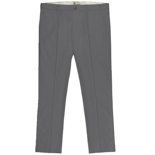 Real Hoxton Stay Pressed Trousers - Grey