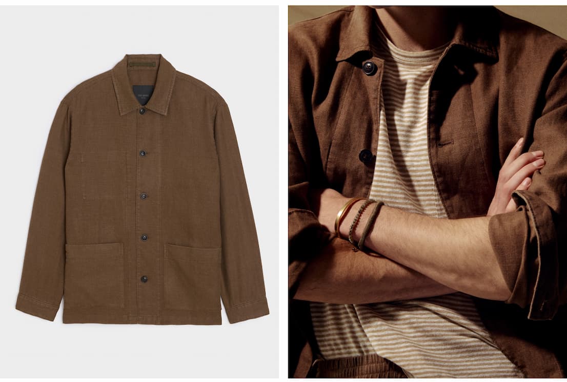 Linen Chore Coat
