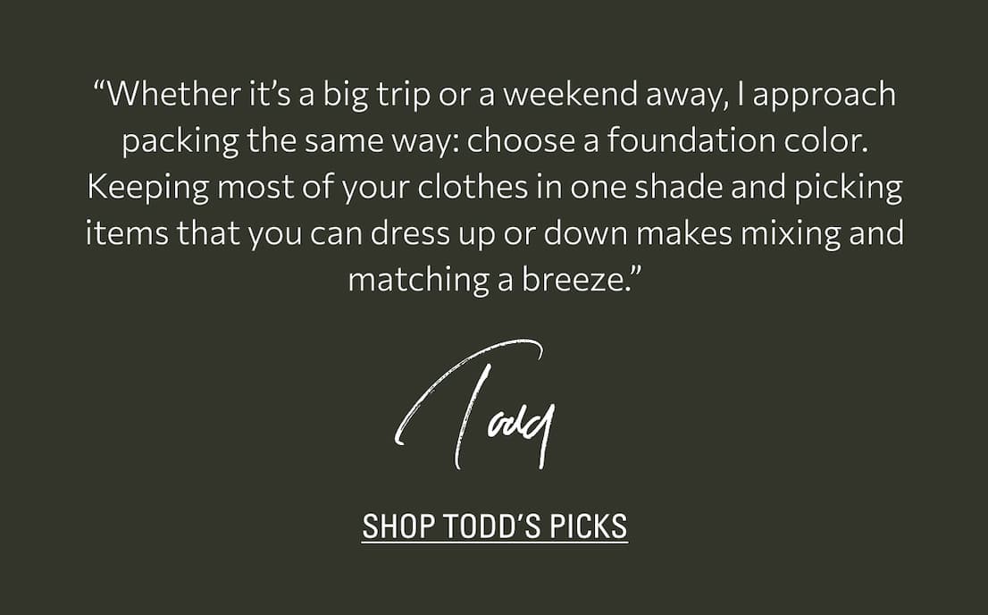 SHOP TODD'S PICKS