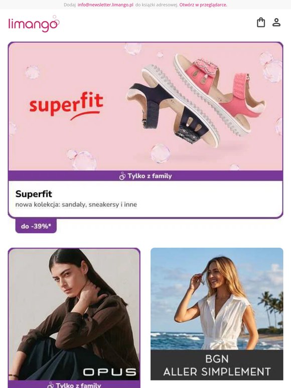 superfit do -39%* Buty stworzone dla małych odkrywców 🗺