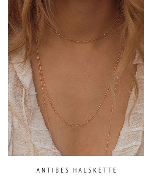 Antibes Halskette - rosévergoldet Essentials