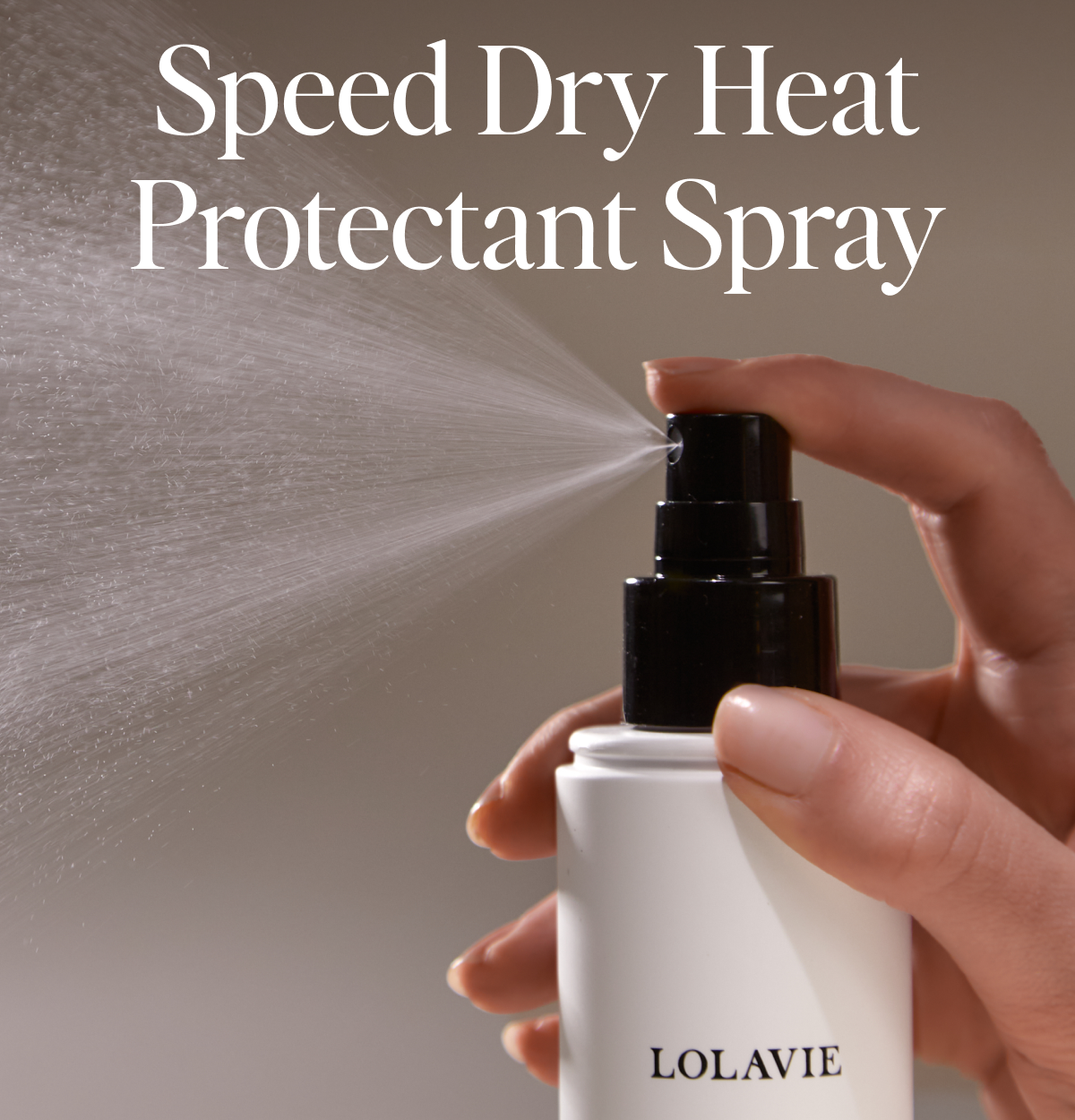 INTRODUCING Speed Dry Heat Protectant Spray