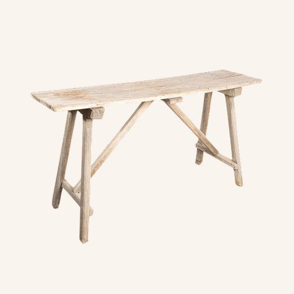 Primitive Laundry Bench