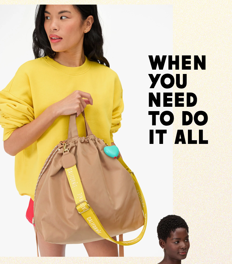 Sac Tout Backpack in Latte