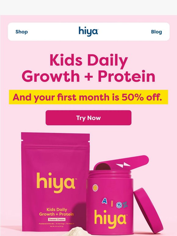 IT'S HERE: Kids Daily Growth + Protein