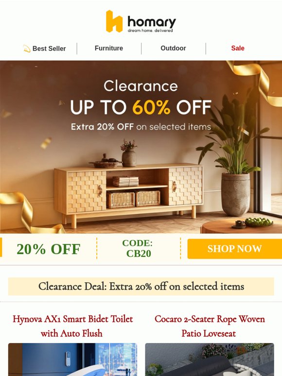 🔔Extra 20% Off Is On — Memorial Day Clearance Sale Up to 70% Off