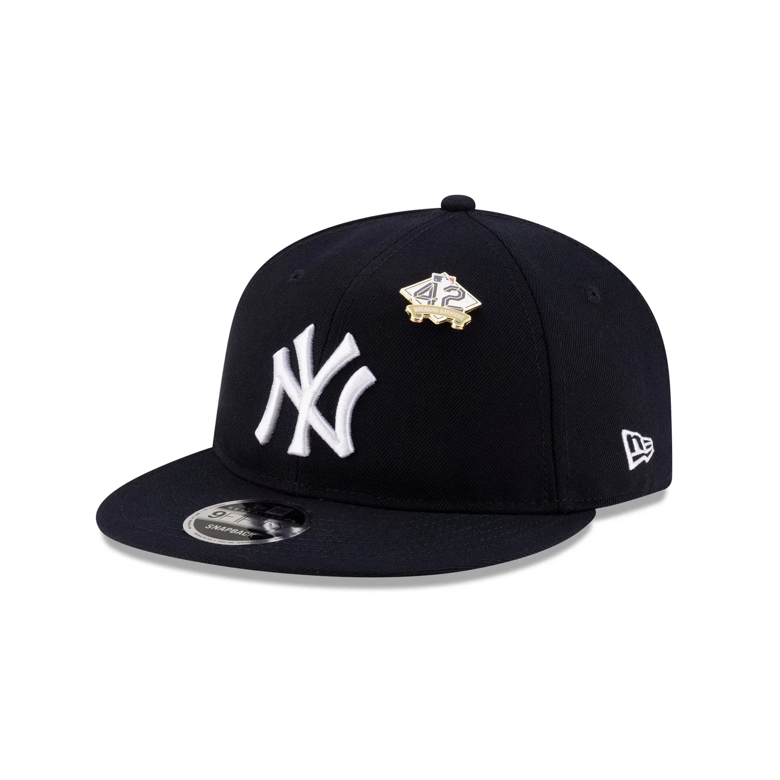 Image of New York Yankees Jackie Robinson Day 2025 Retro Crown 9FIFTY Snapback Hat
