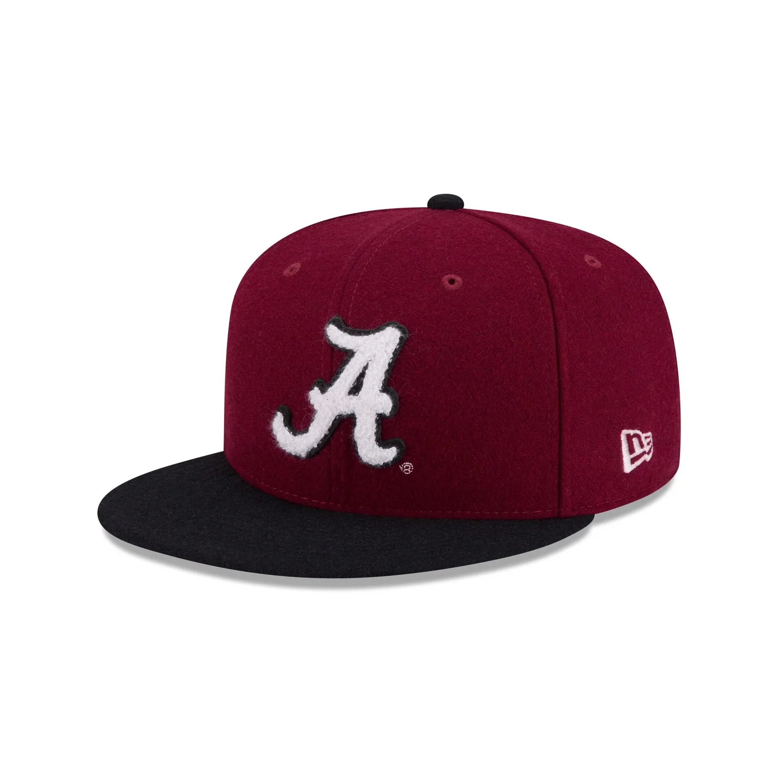 Image of Alabama Crimson Tide Melton Wool 59FIFTY Fitted Hat