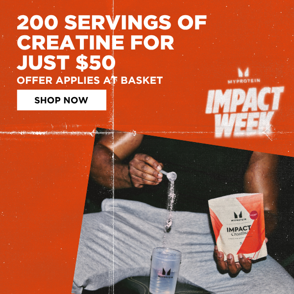 200 SERVINGS OF CREATINE FOR $50