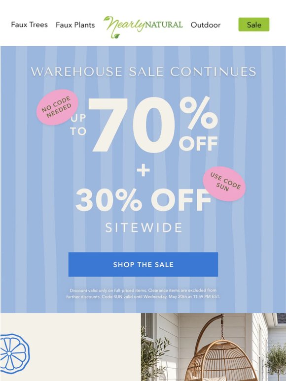 Up to 70% OFF & More! ✨