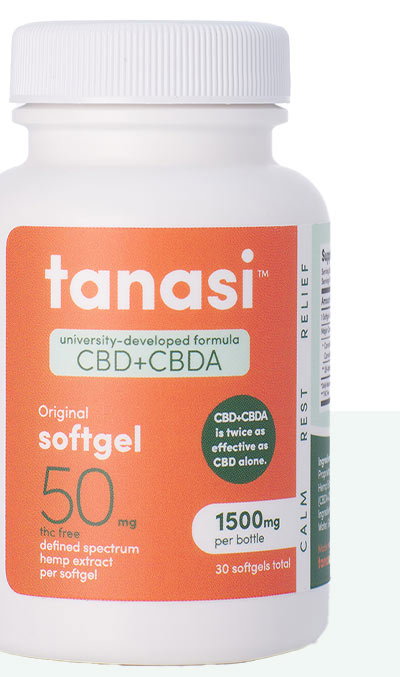 CBD+CBDA Softgels