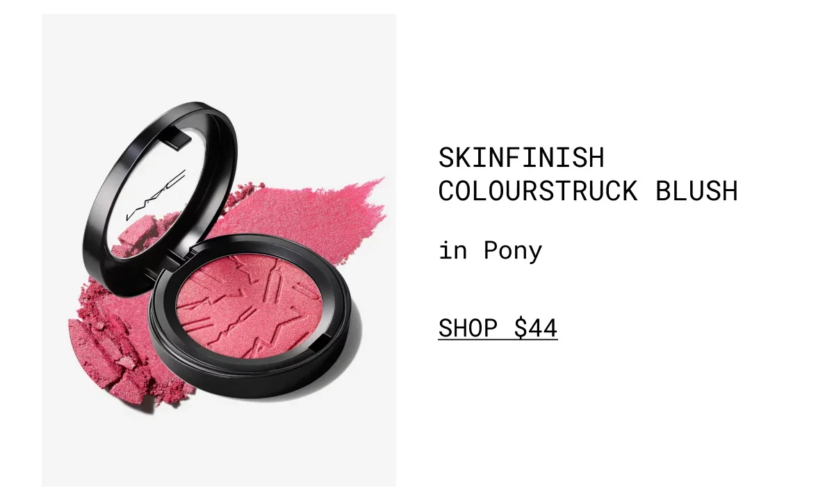 SKINFINISH COLOURSTRUCK BLUSH | in Pony | SHOP $44