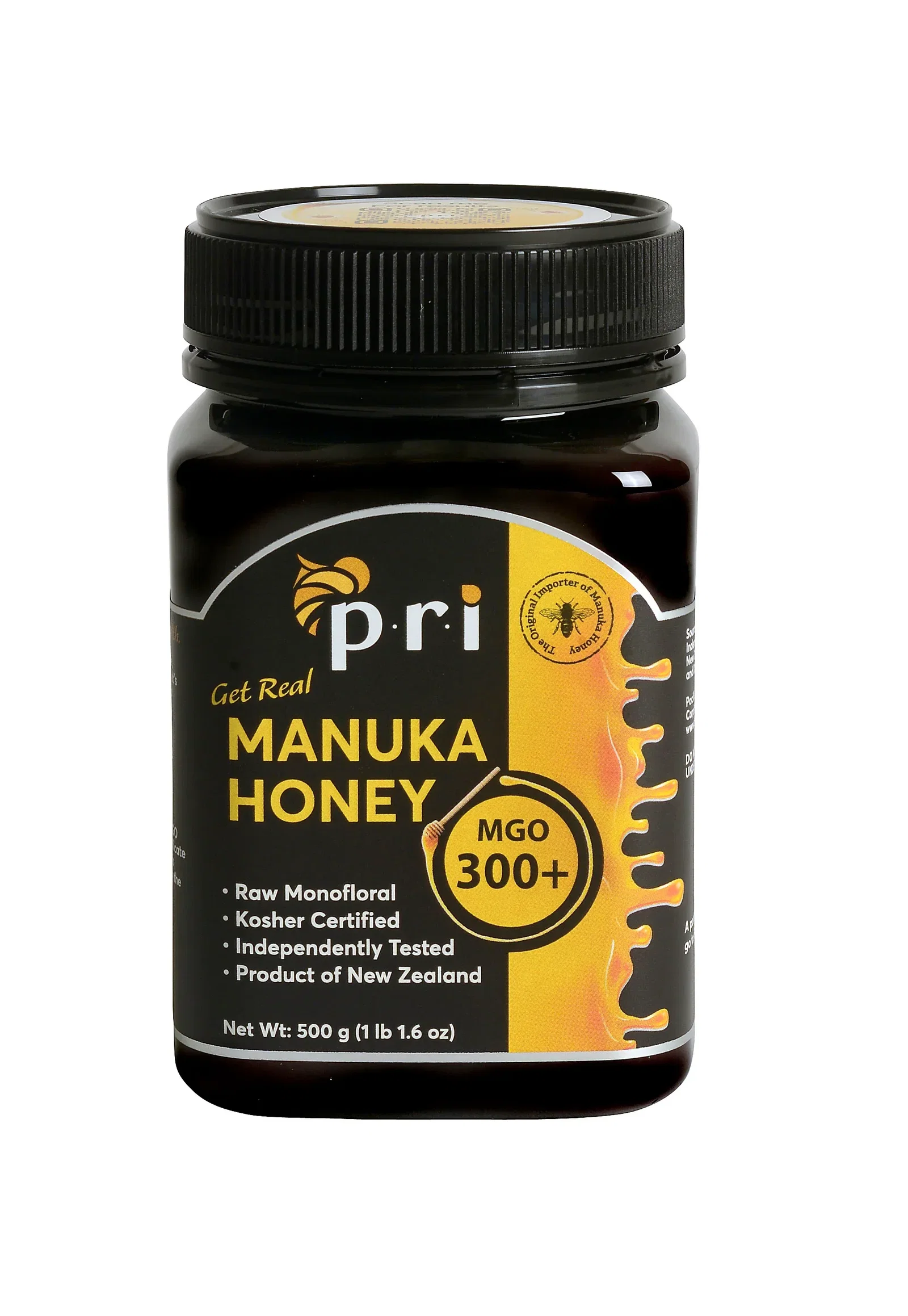 Image of Manuka Honey MGO 300+ | Raw & Lab Tested | PRI Honey