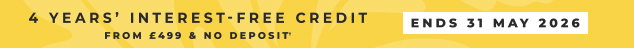 4 Years' Interest-Free Credit