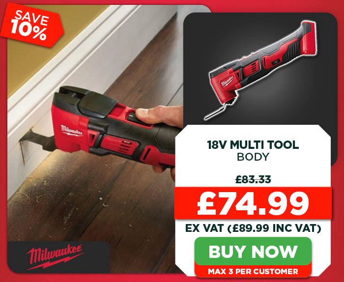 Milwaukee M18 BMT-0 18V Multi Tool - Body
