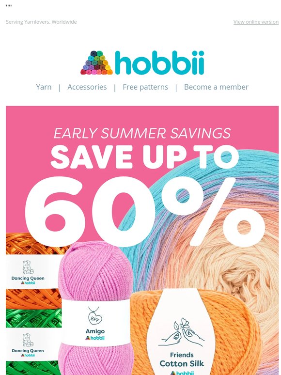 Early Summer Savings are here! 😎