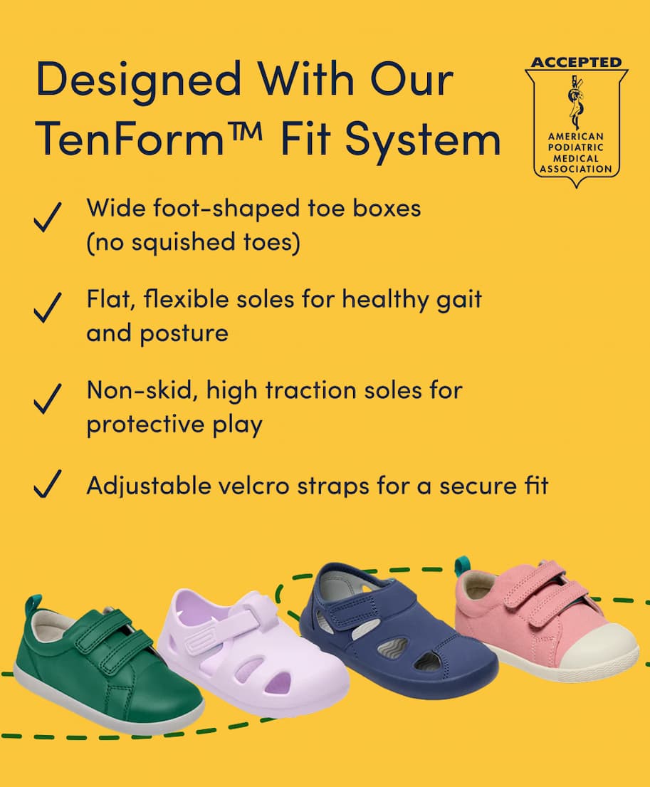 Designed with our TenForm™ Fit System