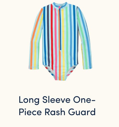 Long Sleeve One-Piece Rash Guard