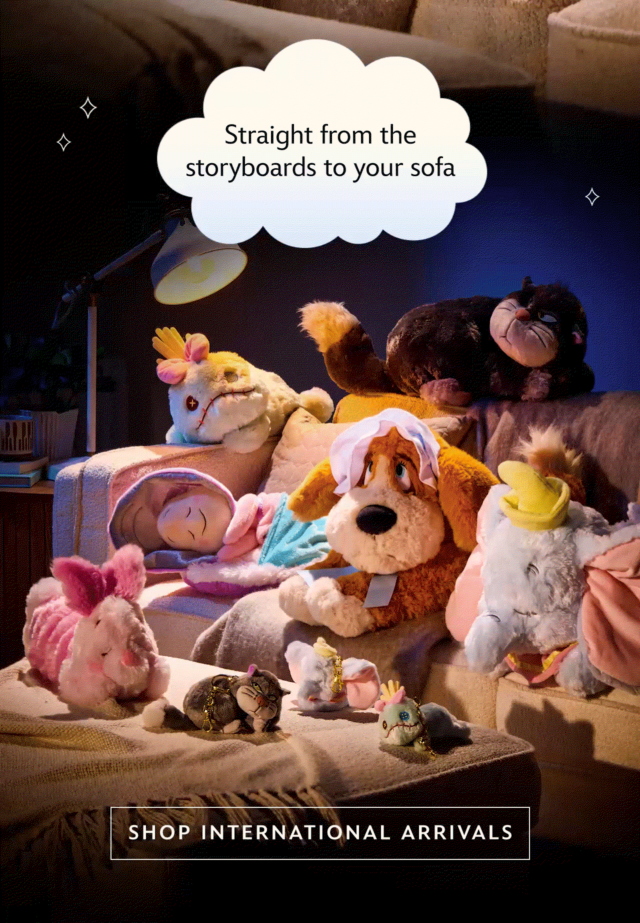 Straight from the storyboards to your sofa | Shop International Arrivals