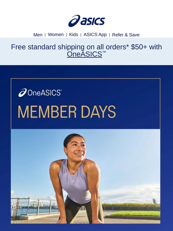 Your Member Days deal: $50 off $250+