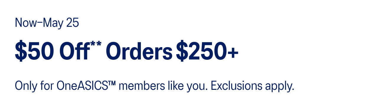 $50 off Order $250+