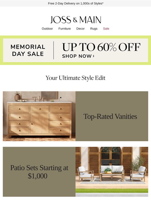 These are everyone’s favorite vanities