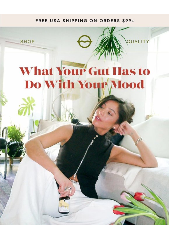 why gut health affects your mood