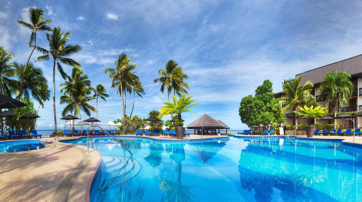 Fiji Coral Coast Oasis with Daily Breakfast, Nightly Dinner, Massages & Kids Stay Free