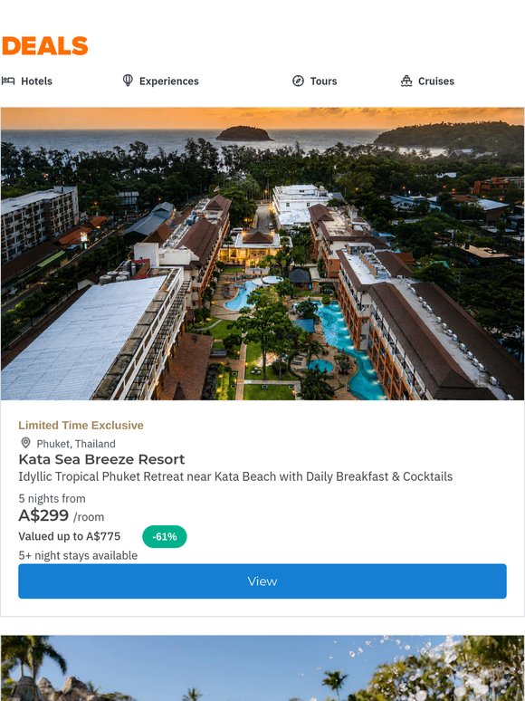 Family-Friendly Phuket: Idyllic Retreat near Kata Beach w. Breakfast & Cocktails