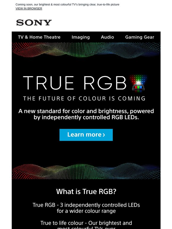True RGB Means Better Views
