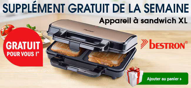 appareil a sandwich XL