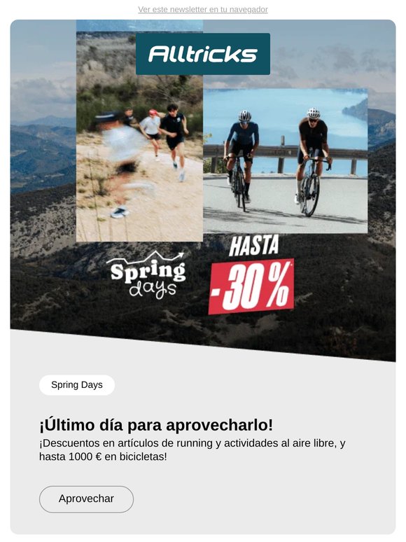 Spring Days: ¡último día para aprovecharlo!