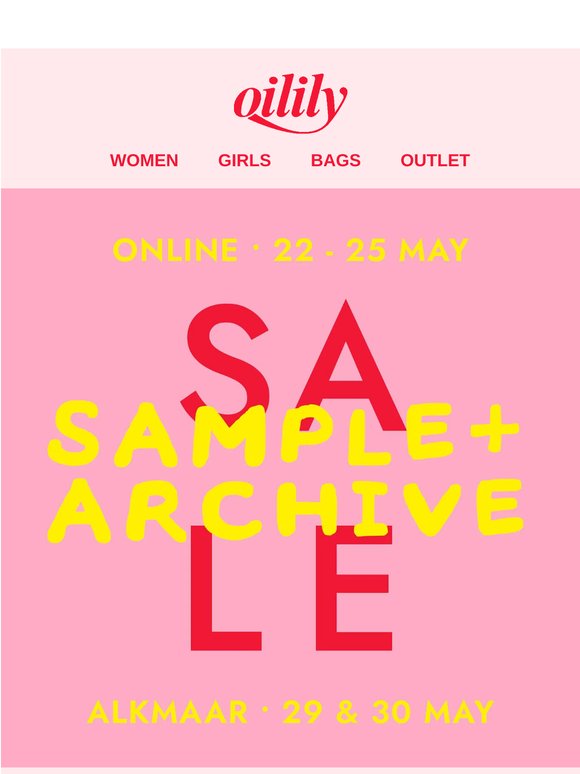 Oilily Sample Sale!