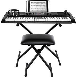 Alesis Talent 61 MKII 61-Key Portable Keyboard Package  