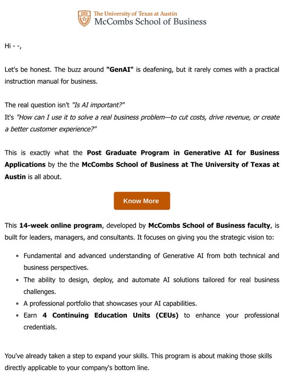 — —, Turn Generative AI Into Real Business Results