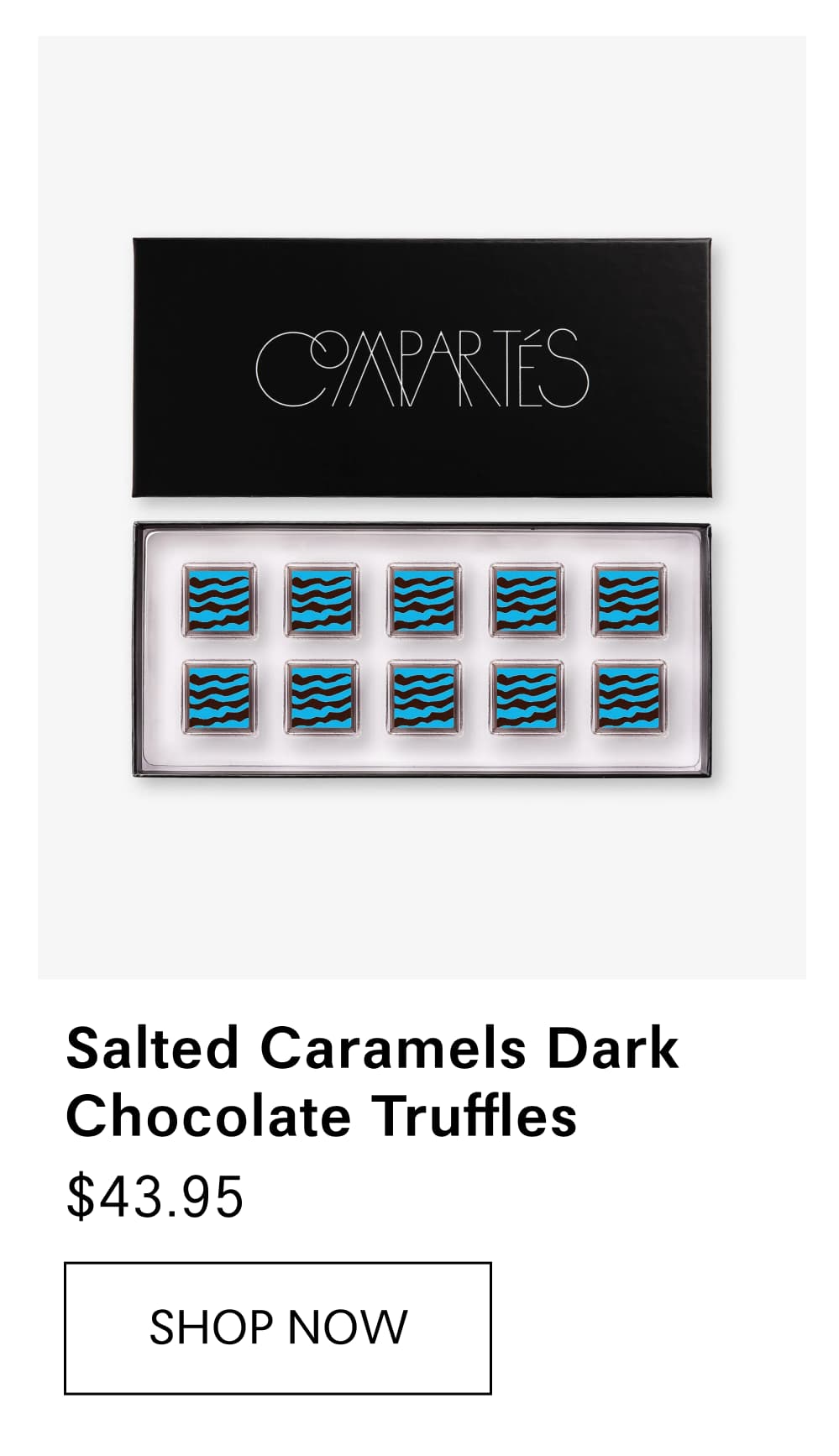 Salted Caramels Dark Chocolate Truffles