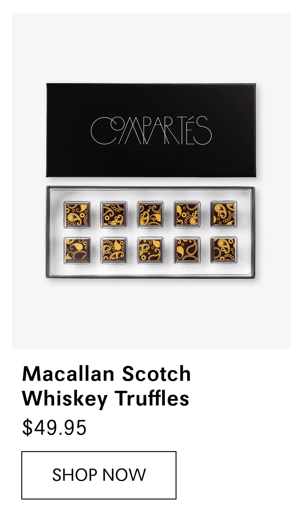 Macallan Scotch Whiskey Truffles